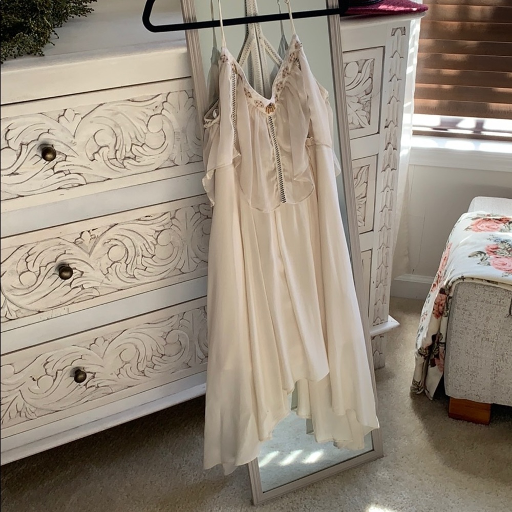 Beautiful, Casual Cream Dress